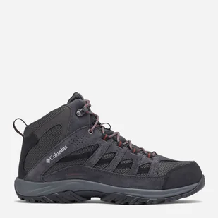 Buty trekkingowe męskie Columbia Crestwood Mid Waterproof 2100641089 40.5 (7.5US) Ciemnoszare (195981558661) - Buty trekkingowe męskie - miniaturka - grafika 1