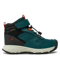 Buty dla chłopców - Sneakersy Keen Skua Waterproof Boot 1029629 Zielony - miniaturka - grafika 1