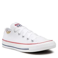 Trampki damskie - Converse Trampki All Star Ox M7652C Optical White - miniaturka - grafika 1