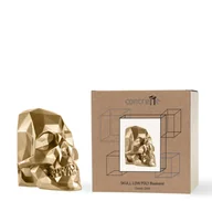 Podpórki do książek - Bookend Śkull Low Poly Classic Gold - miniaturka - grafika 1
