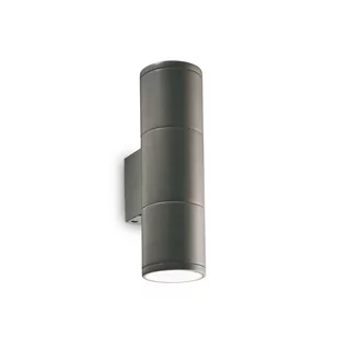 Ideal Lux Kinkiet zewnętrzny GUN AP2 SMALL antracyt 236841 236841/IL - Lampy ogrodowe - miniaturka - grafika 1