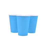 Naczynia i sztućce jednorazowe - Kubek papierowy 1 kolor 180/200 ml - miniaturka - grafika 1