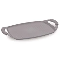 Patelnie - PŁYTA GRILLOWA TYTANOWA 47cm BERLINGER HAUS BH-8107 TAUPE - miniaturka - grafika 1