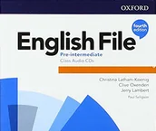 Książki do nauki języka angielskiego - English File Pre-Intermediate Class Audio CDs - miniaturka - grafika 1