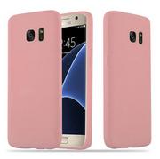 Etui i futerały do telefonów - Cadorabo Samsung Galaxy S7 etui silikonowe firmy   ultra cienki design, poliuretan termoplastyczny (TPU), etui ochronne  etui na telefon komórkowy, tylna osłona na telefon, Samsung Galaxy S7 DE-107156 - miniaturka - grafika 1