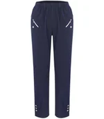 Spodnie damskie - Wygodne elastyczne spodnie damskie w gumkę proste-50 - miniaturka - grafika 1