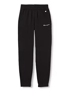 Spodenki męskie - Champion Męskie spodnie dresowe Eco Future Terry z elastycznymi mankietami, czarne, S - grafika 1