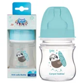 Butelki dla niemowląt - CANPOL BABIES BUTELKA ANTYKOLKOWA 120ml EXOTIC 0m+ - miniaturka - grafika 1