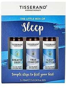 Tisserand The Little Box of Sleep - Zestaw olejków eterycznych na dobry sen (3x10 ml) - Aromaterapia - miniaturka - grafika 1