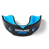 Ochraniacze do sportów walki - Ground Game Ochraniacz Na Zęby Szczęki Szczęka "Knockout Game" Black - miniaturka - grafika 1