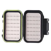 Inne - TEMU 1 szt. Pudełko do przechowywania haczyków do much z wyściółką z gąbki, przenośny wodoodporny organizer muchowy z tworzywa ABS, zapięcie - miniaturka - grafika 1