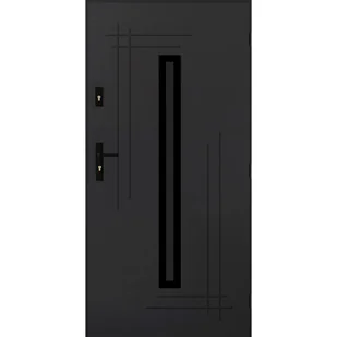 Pantor Drzwi zewnętrzne wejściowe Ozyrys Black Antracytowe 90 prawe - Drzwi zewnętrzne Pantor Drzwi zewnętrzne wejściowe Ozyrys Black Antracytowe 90 prawe - Drzwi zewnętrzne - miniaturka - grafika 1