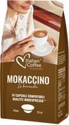 Kawa w kapsułkach i saszetkach - Mokaccino Italian Coffee kapsułki do BIALETTI Mokespresso - 16 kapsułek - miniaturka - grafika 1