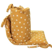 Ochraniacze do łóżeczka - OCHRANIACZ 180x30 DO ŁÓŻECZKA MUŚLINOWY PREMIUM Kerstin - miniaturka - grafika 1