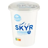 Kefiry, jogurty, maślanki - Carrefour Sensation Skyr jogurt naturalny typu islandzkiego 450 g - miniaturka - grafika 1