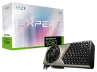 Karty graficzne - MSI GeForce RTX 5080 16G EXPERT OC DLSS 4 - miniaturka - grafika 1
