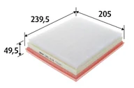 Filtry powietrza - Filtr powietrza Valeo 585474 - miniaturka - grafika 1