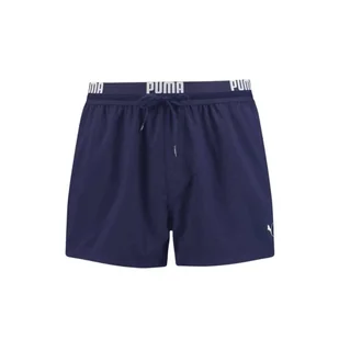 Kąpielówki męskie Puma SWIM LOGO granatowe 90765901-XXL - Kąpielówki męskie - miniaturka - grafika 1