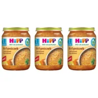 Dania dla dzieci - Hipp Krupniczek z warzywami i kurczakiem po 1. roku zestaw 3 x 250 g Bio - miniaturka - grafika 1