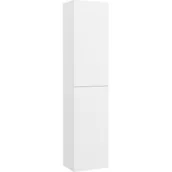 Szafki łazienkowe - Roca Ona szafka wysoka 175 cm słupek wiszący boczny biały mat A857635509 - miniaturka - grafika 1