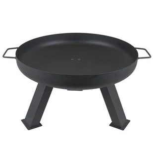 Palenisko ogrodowe średnica 60 cm czarne - Paleniska ogrodowe - miniaturka - grafika 1