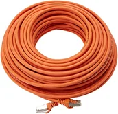 Kable miedziane - Equip Patchkabel RJ45 S/FTP Cat6A 30.0m Orange SSTP PIM 606611 - miniaturka - grafika 1