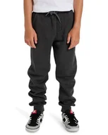 Spodnie męskie - Quiksilver Spodnie Jogger Slim Elastyczny Pas Czarne 16 - miniaturka - grafika 1