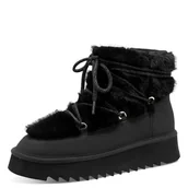 Śniegowce damskie - Tamaris Damskie WL Boot 1-26475-45 śniegowce, czarne, rozmiar 38 EU, czarny, 38 EU - miniaturka - grafika 1