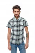Koszule męskie - WRANGLER WESTERN SHIRT GREEN SPRAY W5J0ORXHR S - Wrangler - miniaturka - grafika 1