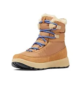 Śniegowce damskie - Columbia Damskie buty zimowe Slopeside Peak, Braun Elk X Beach, 36 EU - miniaturka - grafika 1