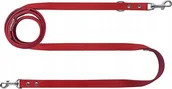 Smycze dla psów - Chaba CHABA SMYCZ TAŚMA REG XL 25mm/2,6m BORDOWA - miniaturka - grafika 1