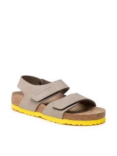 Buty dla chłopców - Birkenstock Sandały Palu Kids Logo Bs 1020275 Beżowy - grafika 1