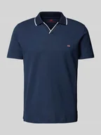 Koszulki męskie - Koszulka polo o kroju regular fit z wyhaftowanym logo i kołnierzykiem polo - miniaturka - grafika 1