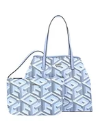 Torebki damskie - Guess Damska torba Vikky Large Tote Bag, rozmiar uniwersalny, Niebieskie logo, jeden rozmiar - miniaturka - grafika 1