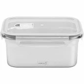 Pojemniki kuchenne - Pojemnik na żywność, stal nierdzewna/tworzywo sztuczne, 1,5 l kod: LU-00240894 + Sprawdź na SuperWnetrze.pl - miniaturka - grafika 1