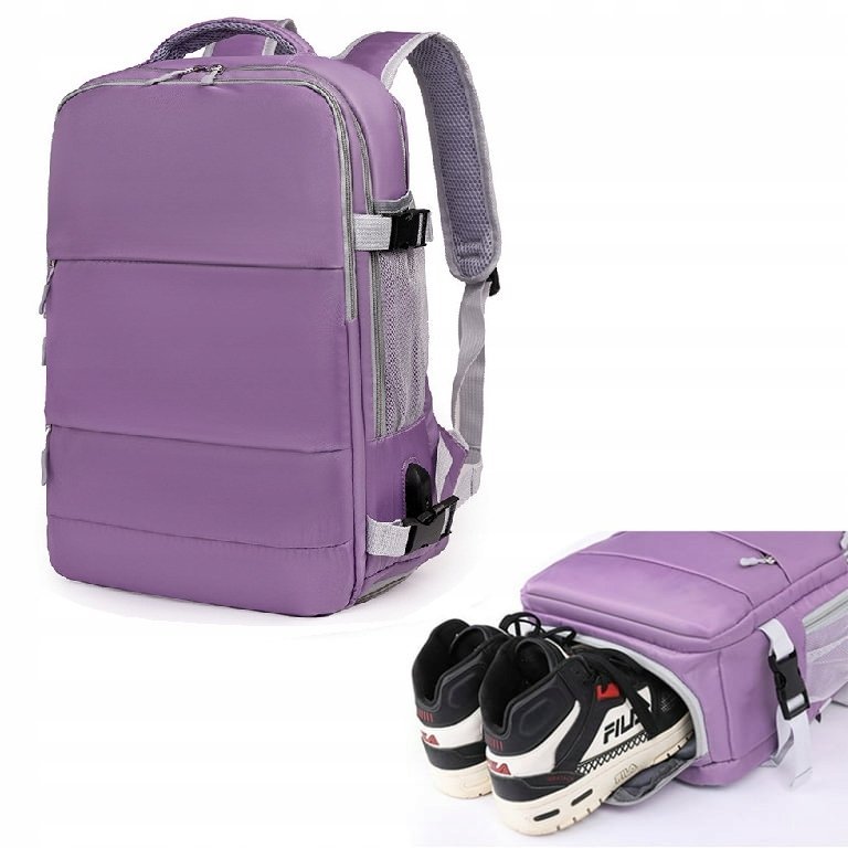 Bagaż Podręczny Plecak Podróżny Torba 40X20X25 Samolotu Ryanair Wizzair Pu