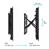 Uchwyty do telewizora - ONKRON TV/VIDEO ACC WALL MOUNT/PRO7G-B - miniaturka - grafika 1