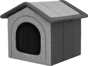 Hobbydog R5 BUDA EKOLEN GRAFIT EKOLEN + GRAFIT OXFORD - Budy dla psów - miniaturka - grafika 1