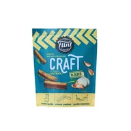 Krakersy - Grzanki żytnio-pszenne o smaku Czosnku Craft "Flint" 80g - miniaturka - grafika 1