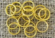 Biżuteria - akcesoria - [201002] Ogniwka sprężynki 7mm kolor złoty 100szt - miniaturka - grafika 1