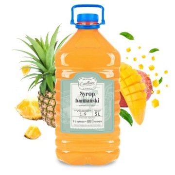 Syrop gastronomiczny o smaku mango ananas 5L Excellence
