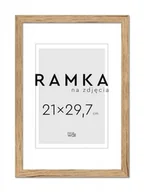Ramki na zdjęcia - Ramka na zdjęcia A4 21x29,7 cm Brzoza - miniaturka - grafika 1