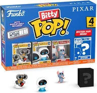 Figurki dla dzieci - funko pop! pixar bitty pop 4 pack 2.5cm wall-e eve remy - miniaturka - grafika 1