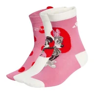 Skarpetki dla dzieci - Skarpetki dziecięce adidas Disney Minnie Mouse Socks 3 Pack KXXL - miniaturka - grafika 1