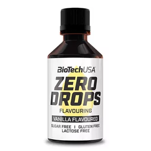 Biotech Usa Zero Drops 50Ml Aromat Smakowy Vanilia - Aminokwasy - miniaturka - grafika 1