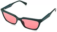 Akcesoria i dodatki do ubrań dla dzieci - Calvin Klein Jeans CKJ23606S okulary, 300 Zielony, 55 Unisex-Dorosły, 300 EU, 55 - miniaturka - grafika 1