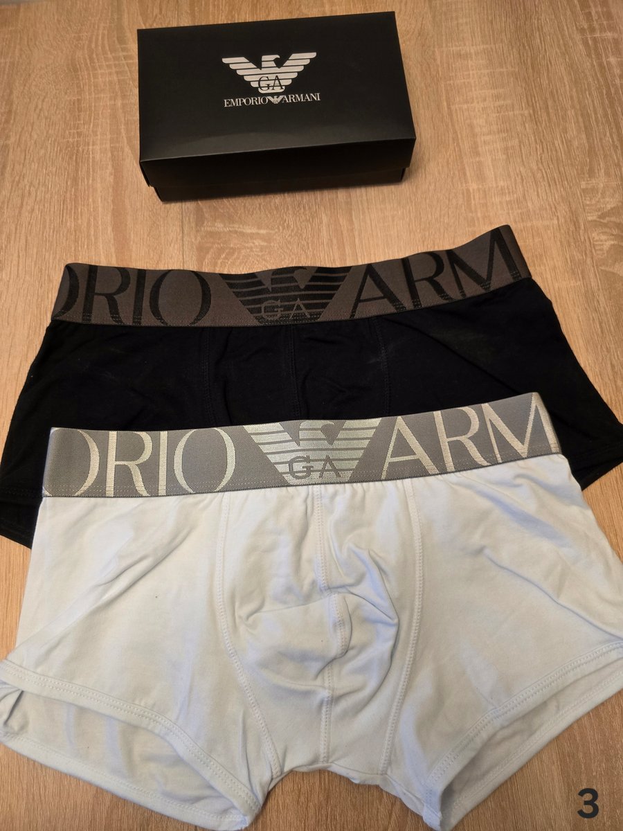 Męska bielizna, bokserki rozmiar L nowe 2 sztuki (3)