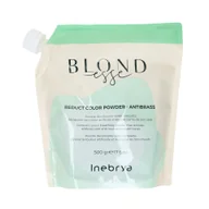 Farby do włosów i szampony koloryzujące - INEBRYA BLONDESSE REDUCT COLOR POWDER ANTIBRASS 5 TONES Rozjaśniacz w proszku redukujący ciepłe tonacje 500g - miniaturka - grafika 1