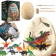 Mały naukowiec - Jajko Jumbo Dinozaura Xxl Wykopaliska Kopalnia Skamielina Archeolog Jajo - miniaturka - grafika 1
