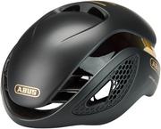 Kaski rowerowe - Abus GameChanger Kask, black gold M | 52-58cm 2021 Kaski szosowe 86783 - miniaturka - grafika 1